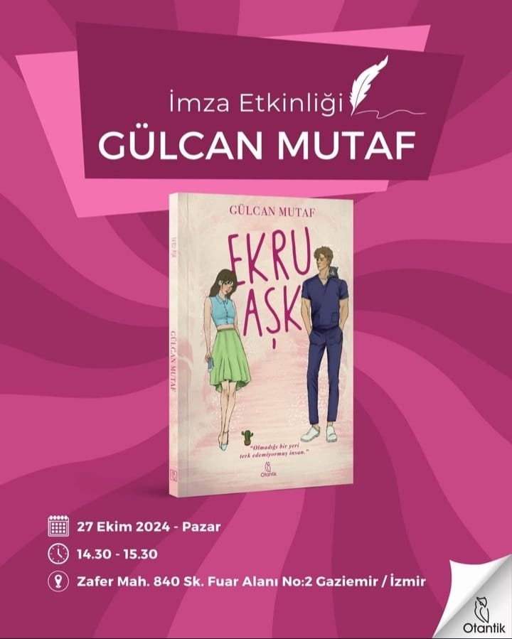 İzmir Kitap Fuarı İmza Günü
